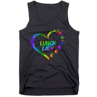 Lunch Lady School Cafeteria Life Funny Cute Valentines Day Tank Top