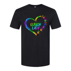 Lunch Lady School Cafeteria Life Funny Cute Valentines Day Softstyle CVC T-Shirt