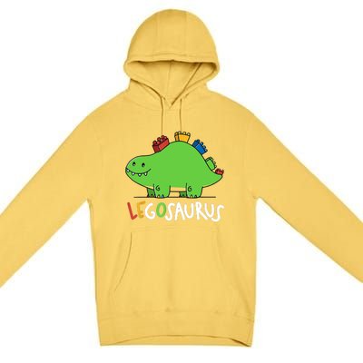 Legosaurus Legos Saurus Premium Pullover Hoodie