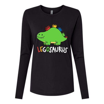 Legosaurus Legos Saurus Womens Cotton Relaxed Long Sleeve T-Shirt