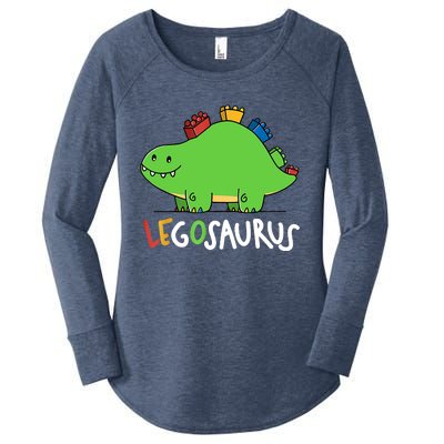 Legosaurus Legos Saurus Women's Perfect Tri Tunic Long Sleeve Shirt