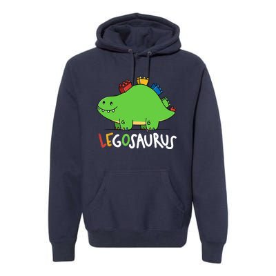 Legosaurus Legos Saurus Premium Hoodie