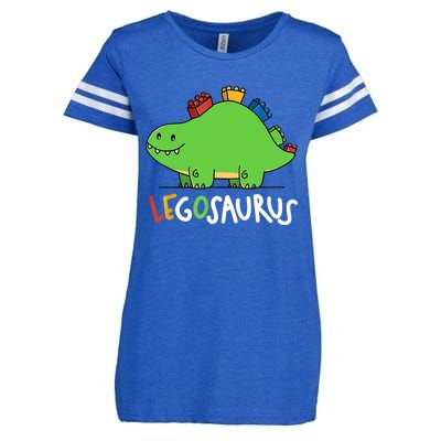 Legosaurus Legos Saurus Enza Ladies Jersey Football T-Shirt