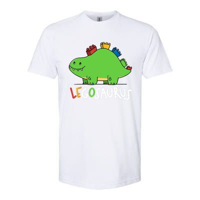 Legosaurus Legos Saurus Softstyle CVC T-Shirt