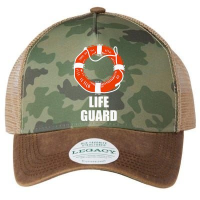 Lifebuoy Lifeguard Swimming Float Legacy Tie Dye Trucker Hat