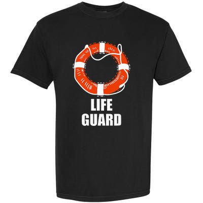 Lifebuoy Lifeguard Swimming Float Garment-Dyed Heavyweight T-Shirt