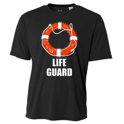 Lifebuoy Lifeguard Swimming Float Cooling Performance Crew T-Shirt