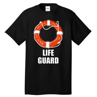 Lifebuoy Lifeguard Swimming Float Tall T-Shirt