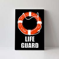 Lifebuoy Lifeguard Swimming Float Canvas