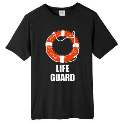 Lifebuoy Lifeguard Swimming Float Tall Fusion ChromaSoft Performance T-Shirt