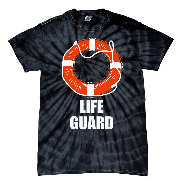 Lifebuoy Lifeguard Swimming Float Tie-Dye T-Shirt