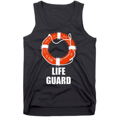 Lifebuoy Lifeguard Swimming Float Tank Top