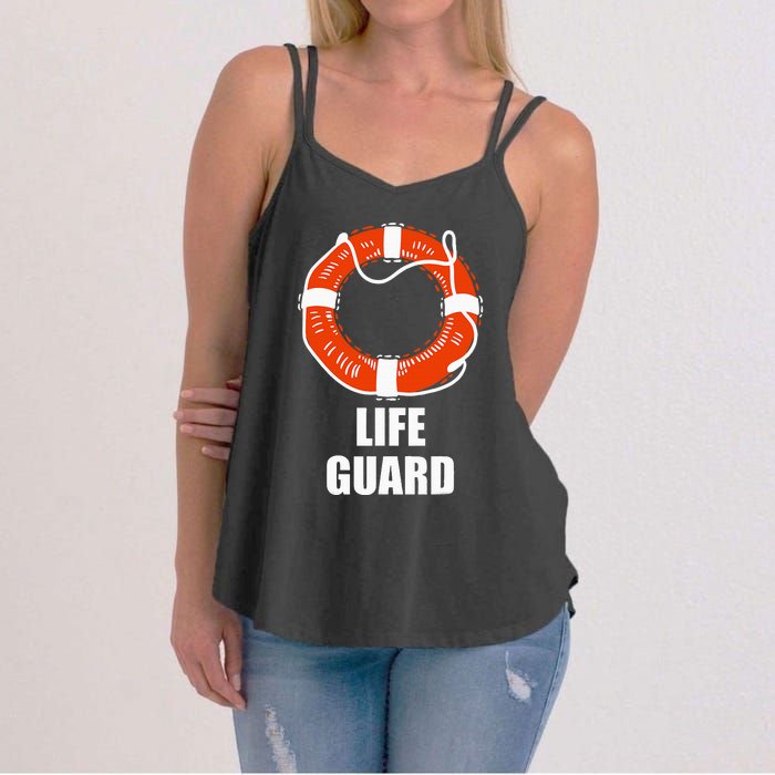 Lifebuoy Lifeguard Swimming Float Women's Strappy Tank