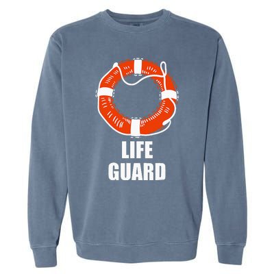 Lifebuoy Lifeguard Swimming Float Garment-Dyed Sweatshirt