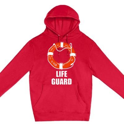 Lifebuoy Lifeguard Swimming Float Premium Pullover Hoodie