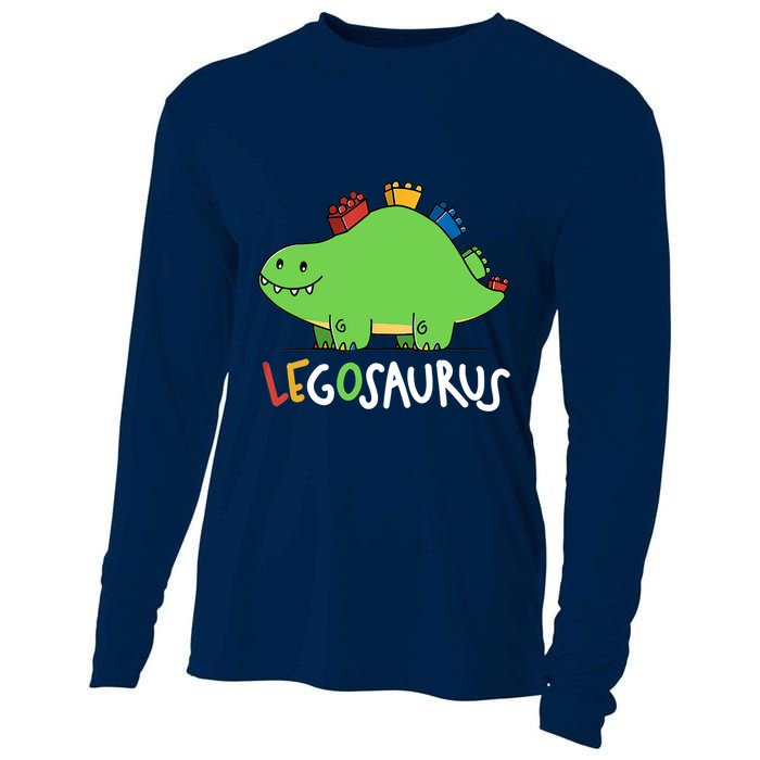 Legosaurus Legos Saurus Cooling Performance Long Sleeve Crew