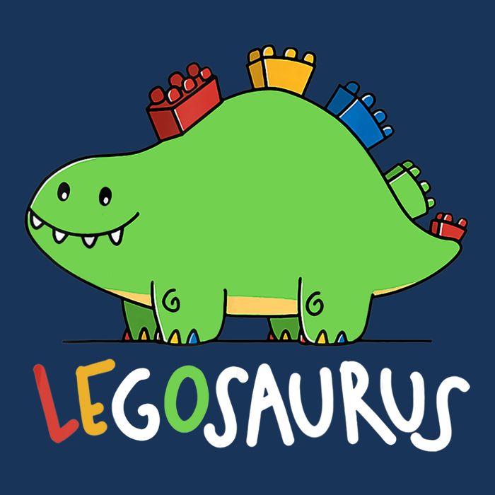 Legosaurus Legos Saurus Cooling Performance Long Sleeve Crew