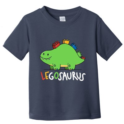 Legosaurus Legos Saurus Toddler T-Shirt
