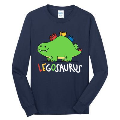 Legosaurus Legos Saurus Tall Long Sleeve T-Shirt