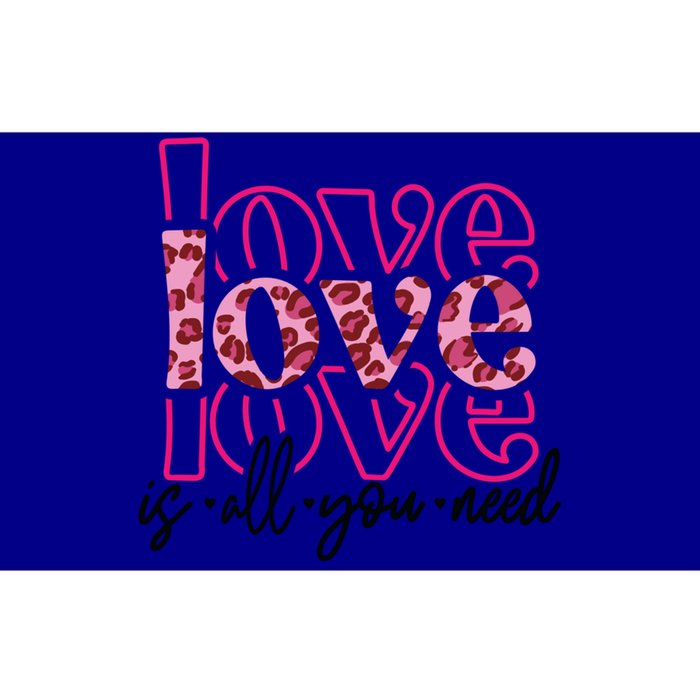 Love Leopard Skin Graphic Cute Gift Bumper Sticker