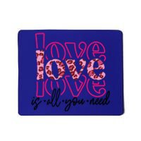 Love Leopard Skin Graphic Cute Gift Mousepad