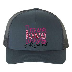 Love Leopard Skin Graphic Cute Gift Yupoong Adult 5-Panel Trucker Hat