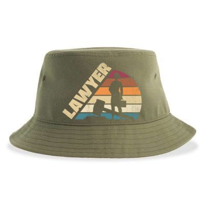 Lawyer Law Student Gift Sustainable Bucket Hat