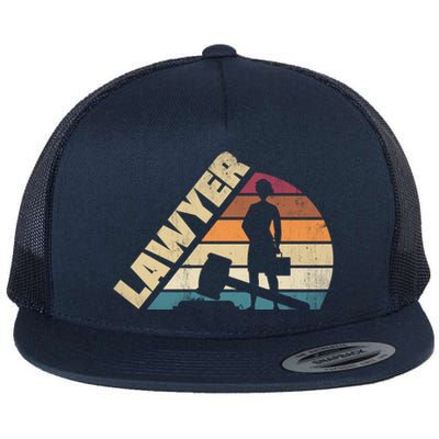 Lawyer Law Student Gift Flat Bill Trucker Hat