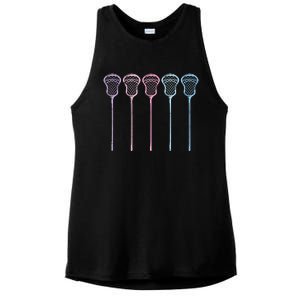 Lacrosse Lacrosse Sticks Woman Ladies PosiCharge Tri-Blend Wicking Tank