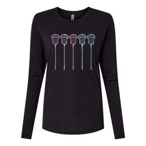 Lacrosse Lacrosse Sticks Woman Womens Cotton Relaxed Long Sleeve T-Shirt