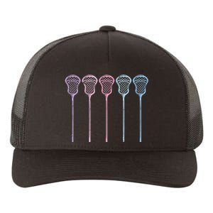 Lacrosse Lacrosse Sticks Woman Yupoong Adult 5-Panel Trucker Hat