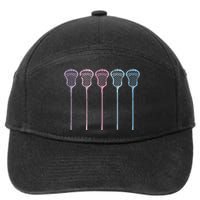 Lacrosse Lacrosse Sticks Woman 7-Panel Snapback Hat