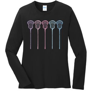 Lacrosse Lacrosse Sticks Woman Ladies Long Sleeve Shirt