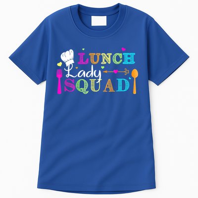 Lunch Lady Squad Cafeteria Worker Teacher Appreciation Tall T-Shirt