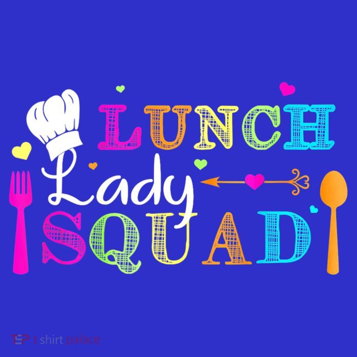 Lunch Lady Squad Cafeteria Worker Teacher Appreciation Kids T-Shirt