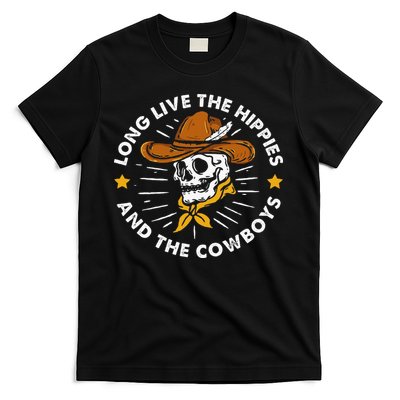 Long Live The Hippies And The Cowboys T-Shirt
