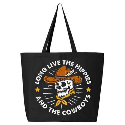 Long Live The Hippies And The Cowboys 25L Jumbo Tote