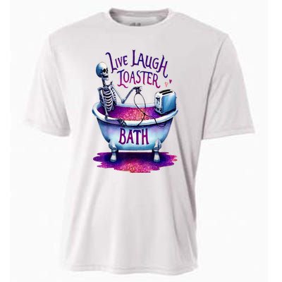 Live Laugh Toaster Bath Cooling Performance Crew T-Shirt