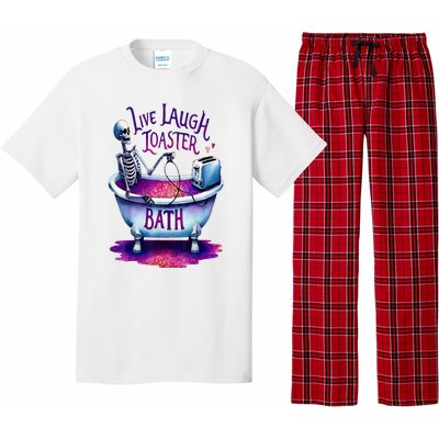 Live Laugh Toaster Bath Pajama Set