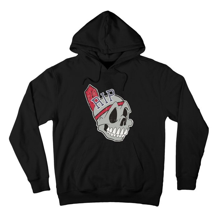 Long Live The Chief Distressed Cleveland Baseball Hoodie