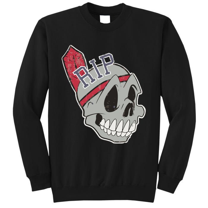 Long Live The Chief Distressed Cleveland Baseball Sweatshirt