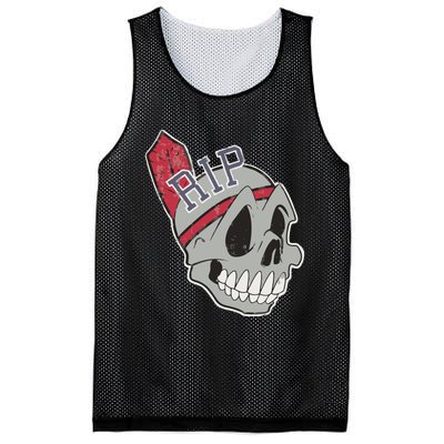 Long Live The Chief Distressed Cleveland Baseball Mesh Reversible Basketball Jersey Tank