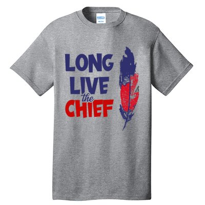 Long Live The Chief Wahoo Cleveland Baseball Tall T-Shirt