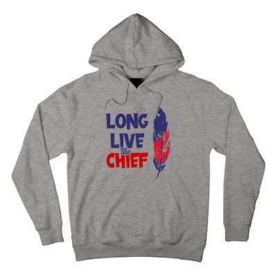 Long Live The Chief Wahoo Cleveland Baseball Tall Hoodie