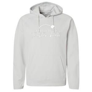 live laugh toaster bath Performance Fleece Hoodie