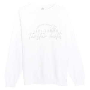 live laugh toaster bath Premium Crewneck Sweatshirt