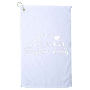 live laugh toaster bath Platinum Collection Golf Towel