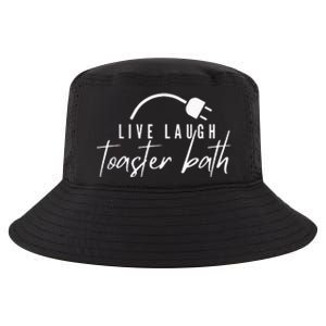 Live Laugh Toaster Bath Cool Comfort Performance Bucket Hat