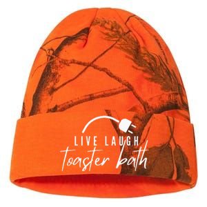 Live Laugh Toaster Bath Kati Licensed 12" Camo Beanie