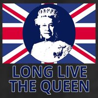 Long Live The Queen Elizabeth 7 Panel Mesh Trucker Snapback Hat